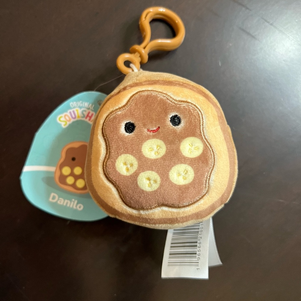 Danilo The Chocolate Banana Squishmallow Clip